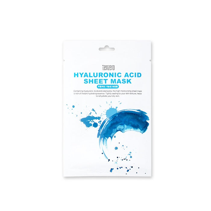 TENZERO HYALURONIC ACID SHEET MASK - 25ml*10ea