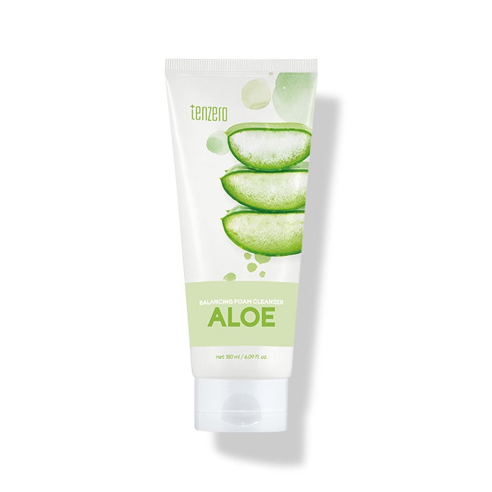 TENZERO BALANCING FOAM CLEANSER - ALOE - 180 ml