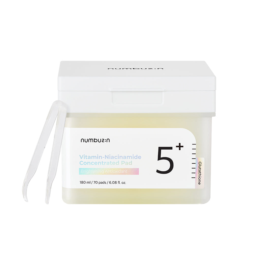 Numbuzin No.5 Vitamin-Niacinamide Concentrated Pad 180ml (70 Pads) - 180ml (70 Pads)