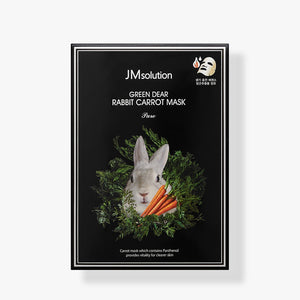 JMSolution green dear rabbit carrot mask pure - 30ml*10ea