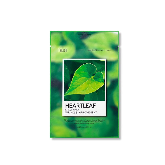 TENZERO HEARTLEAF SHEET MASK - 25 ml