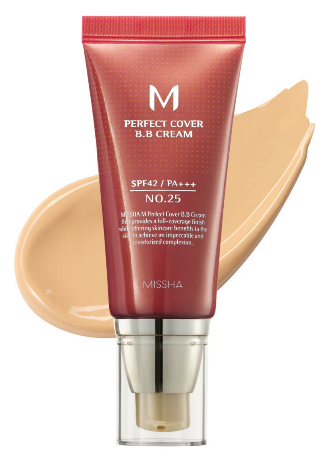 Missha M Perfect Cover BB Cream No.25 Warm Beige SPF 42 PA+++ 50ml