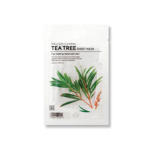 TENZERO SOLUTION CLEARING TEA TREE SHEET MASK - 25 ml*10