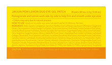 Load image into Gallery viewer, JAYJUN Pom Lemon Duo Tea Eye Gel Patch (60 Patches)
