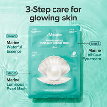 Load image into Gallery viewer, JMsolution Marine Luminous Pearl Deep Moisture Mask 10 Pack
