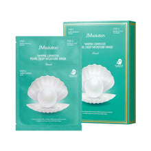 Load image into Gallery viewer, JMsolution Marine Luminous Pearl Deep Moisture Mask 10 Pack
