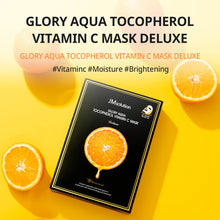 Load image into Gallery viewer, JMsolution Glory Aqua Tocopherol Vitamin C Mask Deluxe mask 10 Pack
