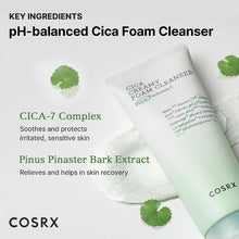 Load image into Gallery viewer, COSRX Cica Creamy Foam Cleanser (150 ml)
