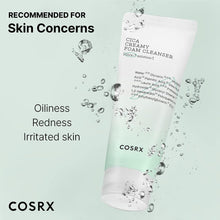 Load image into Gallery viewer, COSRX Cica Creamy Foam Cleanser (150 ml)
