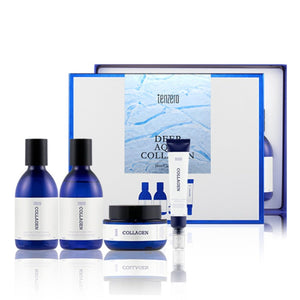 TENZERO DEEP AQUA COLLAGEN SKIN CARE 4 SET - 4 SET