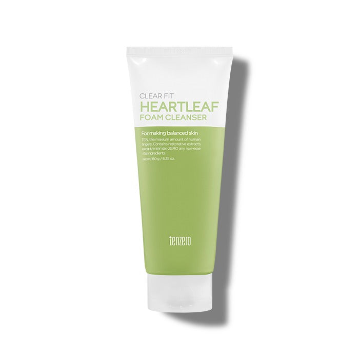 TENZERO CLEAR FIT HEARTLEAF FOAM CLEANSER - 180 g