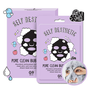 Self aesthetic Pore clean Bubble mask 5P