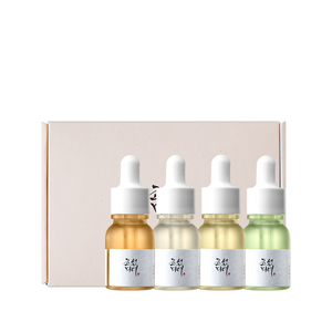 Hanbang Serum Discovery Kit(Revive Serum : Ginseng+Snail Mucin 10ml+Glow Deep Seum : Rice +Alpha Arbutin 10ml+Glow Serum : Propolis+Niacinamide 10ml+Calming Serum : Green tea+Panthenol 10ml)