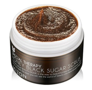 Honey Black Sugar Scrub 90g (Remove Blackheads, Pores, Exfoliate)