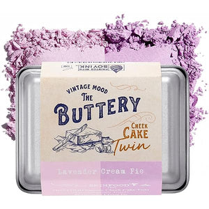 BUTTERY CHEEK CAKE TWIN 02 LAVENDER CREAM PIE 9.5g