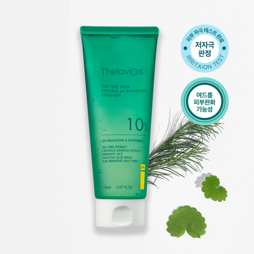 THELAVICOS Tea Tree Cica Trouble pH Balanced Cleanser - 150ml