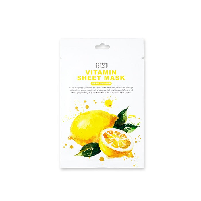 TENZERO VITAMIN SHEET MASK - 25ml*10ea