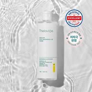 THELAVICOS Delicate Cica Panthenol 5% Toner 250ml - 250ml