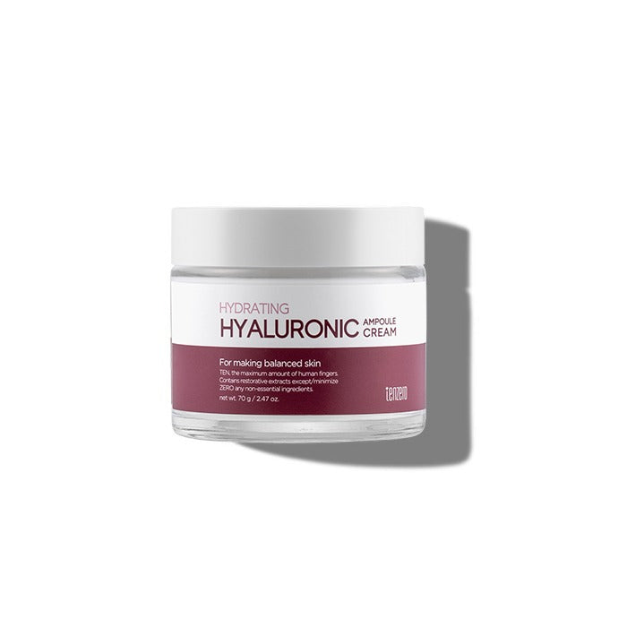 TENZERO HYDRATING HYALURONIC AMPOULE CREAM 2X - 70 g