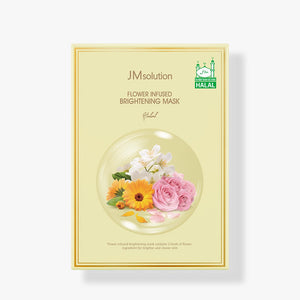 JMSolution flower infused brightening mask halal - 30ml x 10 ea