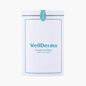 WellDerma teatree soothing ampoule mask  - 356