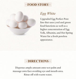Egg White Perfect Pore Cleansing Foam (150 ml)