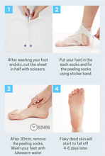Load image into Gallery viewer, SOFT FOOT PEELING SOCKS (1 Count)
