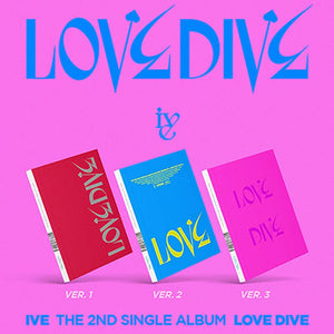 IVE - Single 2nd Album [LOVE DIVE] (Random Ver.)