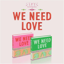 Load image into Gallery viewer, STAYC - 3rd Single [WE NEED LOVE](Random ver.)
