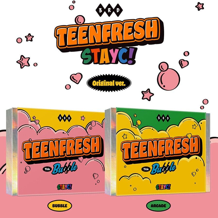 STAYC - The 3rd Mini Album [TEENFRESH] (bubble ver. / arcade ver.)