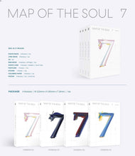 Load image into Gallery viewer, BTS - 4th Album [MAP OF THE SOUL : 7] (1 Ver. / 2 Ver. / 3 Ver. / 4 Ver.)
