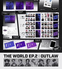 Load image into Gallery viewer, ATEEZ - 9th Mini Album [THE WORLD EP.2 : OUTLAW] (A ver. / DIARY ver. / Z ver.)
