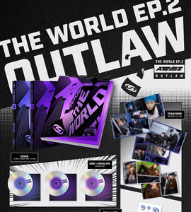 ATEEZ - 9th Mini Album [THE WORLD EP.2 : OUTLAW] (A ver. / DIARY ver. / Z ver.)