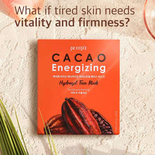 Load image into Gallery viewer, Cacao Energizing Hydrogel Face Mask (5 Pack)
