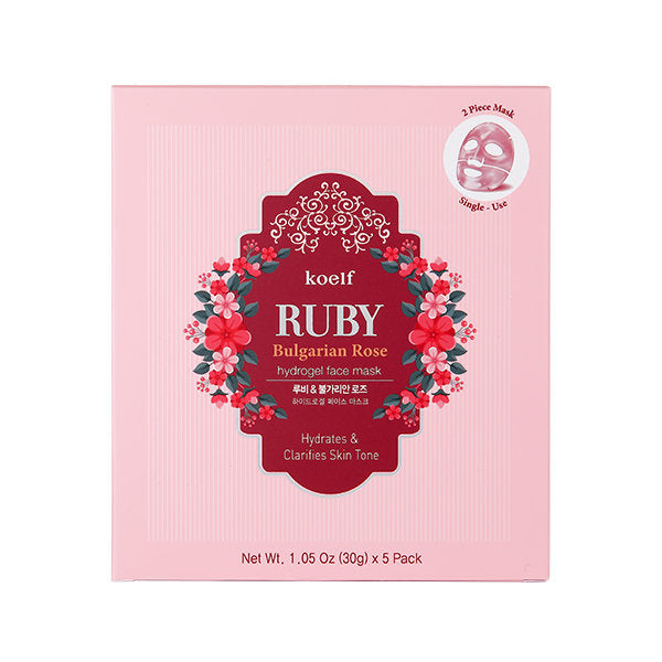 [5ea]Ruby & Bulgarian Rose Mask pack