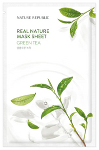 Real Nature Mask Sheet Green Tea 23ml