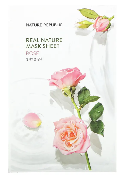 Real Nature Mask Sheet/ Rose23ml
