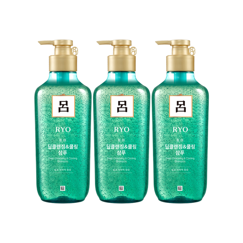 Chunga Deep Cleansing & Cooling Shampoo 550ml * 3 EA