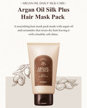 Load image into Gallery viewer, Argan Oil Silk Plus Hair Mask Pack (200 ml)
