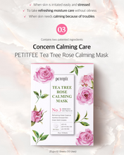 Load image into Gallery viewer, Tea Tree Rose Calming Mask (10 Pack)
