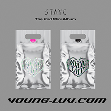 Load image into Gallery viewer, STAYC - 2nd Mini Album [YOUNG-LUV.COM] (Random ver.) (YOUNG ver. / LUV ver.)
